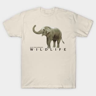 Protect the Nature Save the Elephant T-Shirt